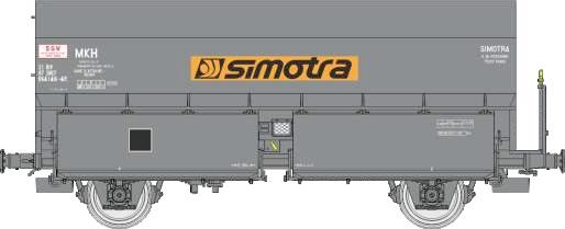 REE models WB-969 COKE MKH ex-MH45 2E, 'SIMOTRA' Gris foncé Ep.IV-V