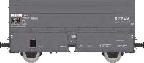 REE models WB-971 STEMI 56 Coke transport wagon "SITRAM" Era III
