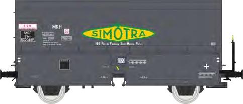 REE models WB-972 STEMI 56 Coke transport wagon "SIMOTRA" Era III