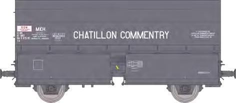 REE models WB-981 Set of 2 STEMI 56 Coke transport wagons "STEMI-HBL" Era V