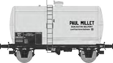 REE models WB-986 Fauvet Girel tank wagon PAUL MILLET Period III