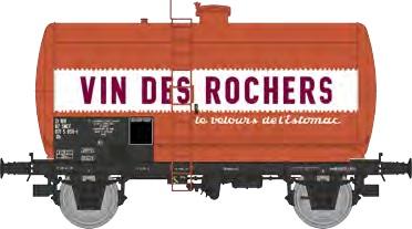 REE models WB-988 Fauvet Girel tank wagon VIN DES ROCHERS Period IV