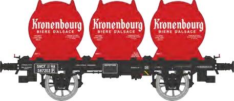 REE models WB-992 Beer transport tank wagon KRONENBOURG Period III