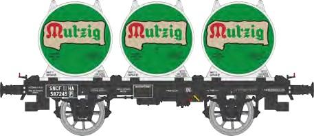 REE models WB-994 Beer transport tank wagon MUTZIG Period III