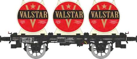 REE models WB-995 Beer transport tank wagon VALSTAR Period III