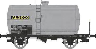 REE models WB-997 Fauvet Girel tank wagon ALGECO Period III