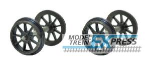REE models XB-200-02 Set of 2 Spoked Wheels OCEM D 1050