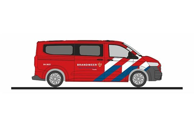 Rietze 52104 VW T7e Brandweer Twello (NL)
