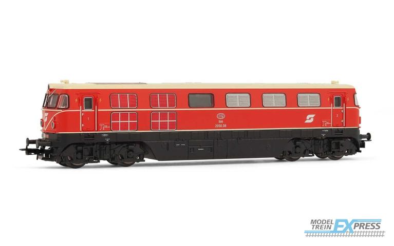 Rivarossi 2816S Diesel locomotive class 2050 vermillion livery ÖBB period IV-V with DCC Sound