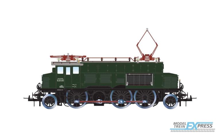 Rivarossi 2853S DB electric locomotive class E 33 green livery period III