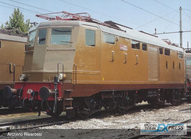 Rivarossi 2873 FS electric locomotive E 424 castano isabella period IV