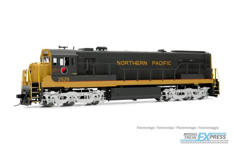 Rivarossi 2886S Northern Pacific, U 25c Phase II, running number #2, with DCC sound decoder