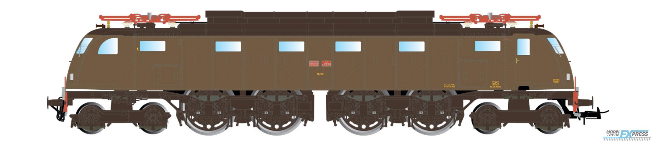 Rivarossi 2903S FS, Electric locomotive E428 3rd series, TIBB, bogies Ap1110, ep. IV - DCC Sound
