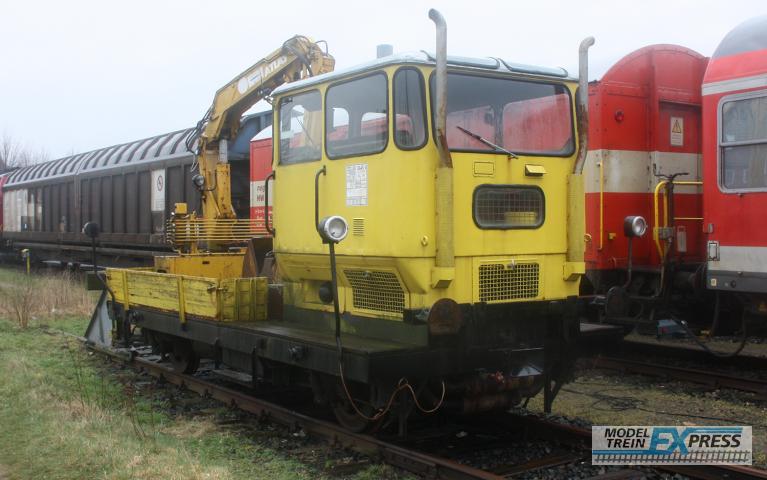 Rivarossi 2912 DB, maintenance vehicle KLV 53 yellow livery, ep. IV