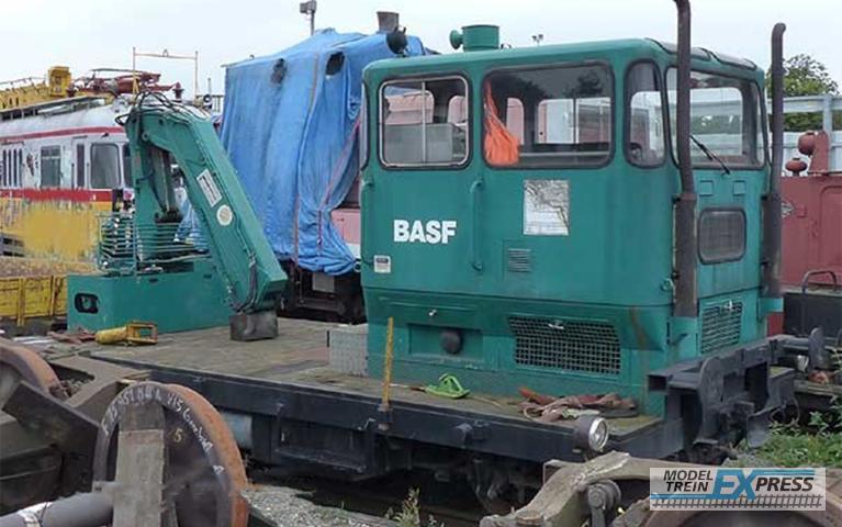 Rivarossi 2913 DB, maintenance vehicle KLV 53 BASF, ep. V