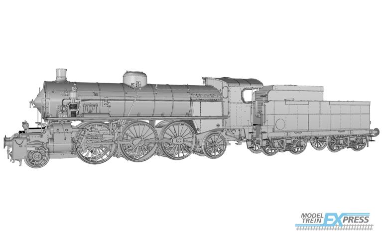 Rivarossi 2916S FS, steam locomotive Gr. 685 089 2nd series, short boiler, historic, with DCC sound decoder
