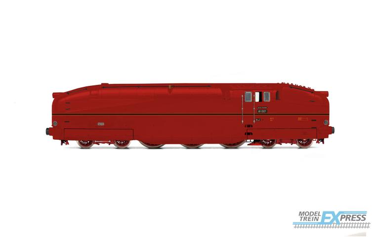 Rivarossi 2954S DRG, high-speed steam locomotive 61 001, red livery, ep. II, with DCC sound decoder