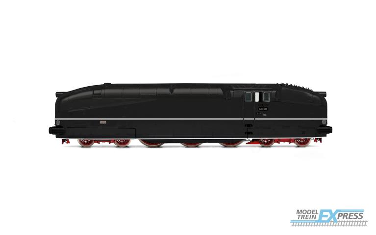Rivarossi 2955S DB, high-speed steam locomotive 61 001, black with stripes, ep. III, with DCC sound decoder
