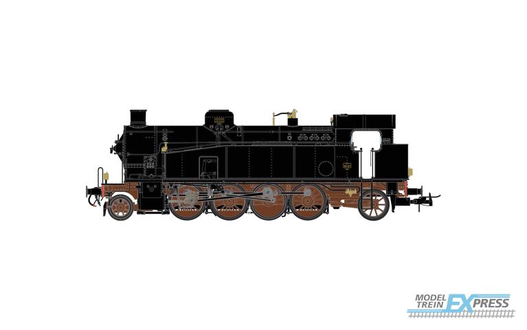 Rivarossi 2957S FS, steam locomotive Gr. 940, electric lamps, ep. III-IV, with DCC sound decoder