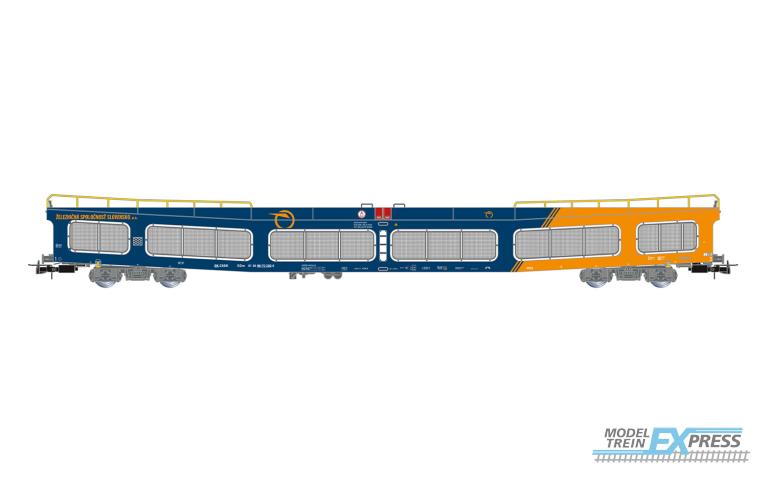 Rivarossi 4420 ZSSK, DDm 916 car transporter, blue-orange livery, ep. VI