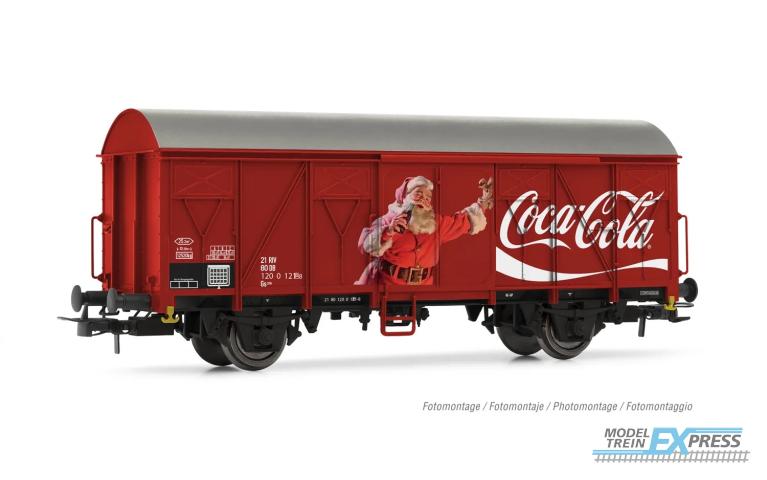 Rivarossi 6611 DB 2-axle closed type Gs with flat walls Coca-Cola ep IV