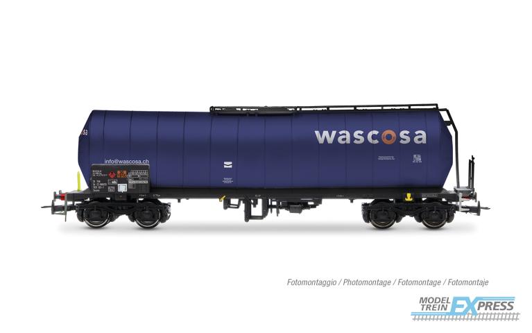 Rivarossi 6666 WASCOSA, 4-axle tank wagon, blue livery, ep. VI