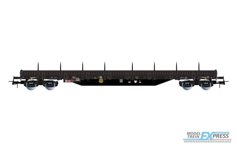 Rivarossi 6670 DB AG, 4-axle stake wagon, Res type, dark grey livery, unloaded, ep. VI