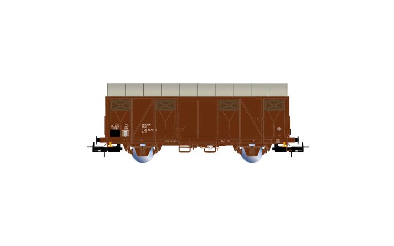 Rivarossi 6697 DR, 2-axle Gs wagon with rear light, ep. IV