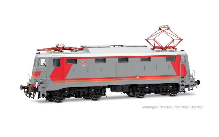 Rivarossi 9009 FS, E.424 "Navetta", MDVC livery, pantographs 42LR, 5 side windows, ep. IV-V