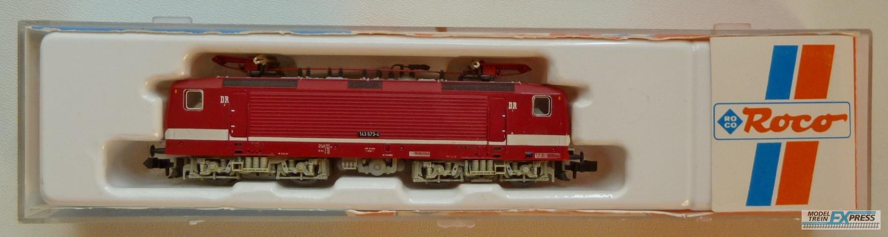 Roco gebruikt materiaal 23276 Roco BR 143 DR ( goede staat in doos )