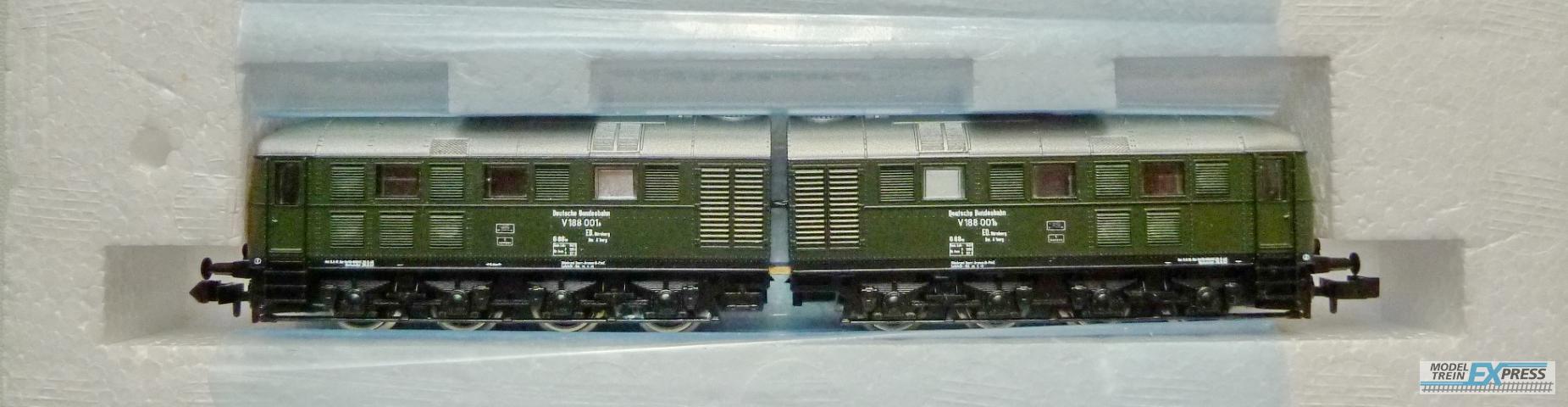 Roco gebruikt materiaal 23436 Roco  DB V188 groen ( nieuwstaat in doos )
