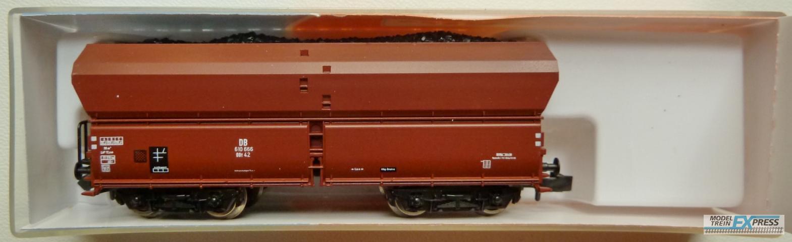 Roco gebruikt materiaal 25094 Roco stortwagen DB bruin