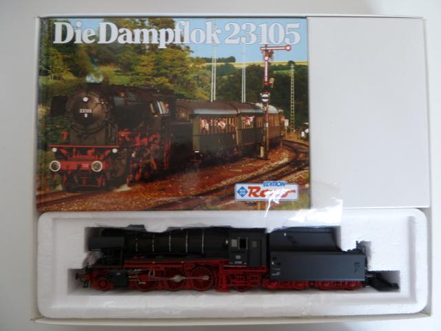 Roco gebruikt materiaal 43248 Roco Dampflok BR 23-105 der DB museumsuitgave  z.g.a.n in doos