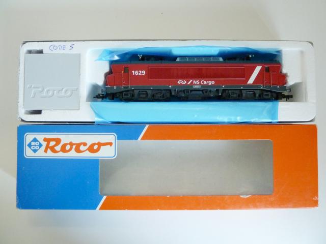 Roco gebruikt materiaal 43495 NS Cargo elok 1629 rood, in goede staat, in doos