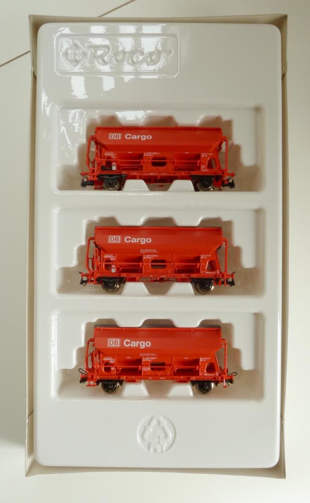 Roco gebruikt materiaal 44188 Selbstentladewagen-Set DB AG, Ep. V z.g.a.n in doos