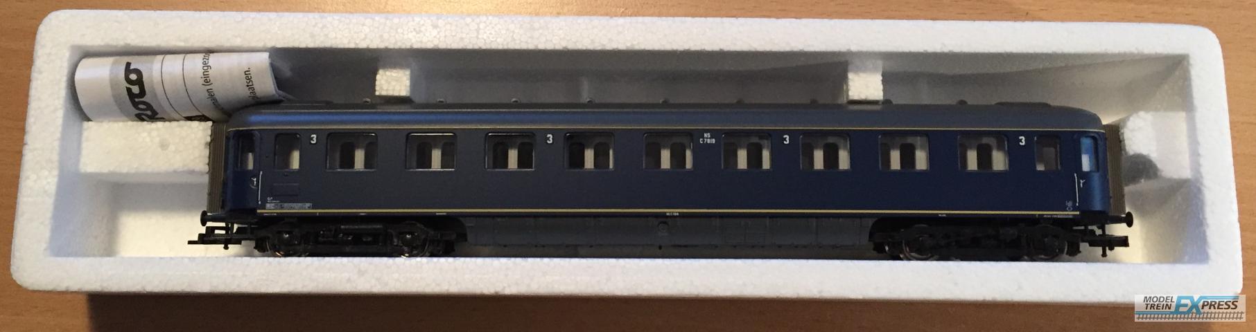 Roco gebruikt materiaal 44289 Roco Plan D 3e klas C 7819, in doos