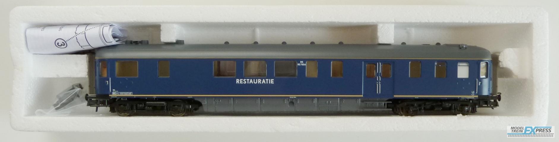 Roco gebruikt materiaal 44291 Roco Plan D restauratierijtuig RD 7654, in doos