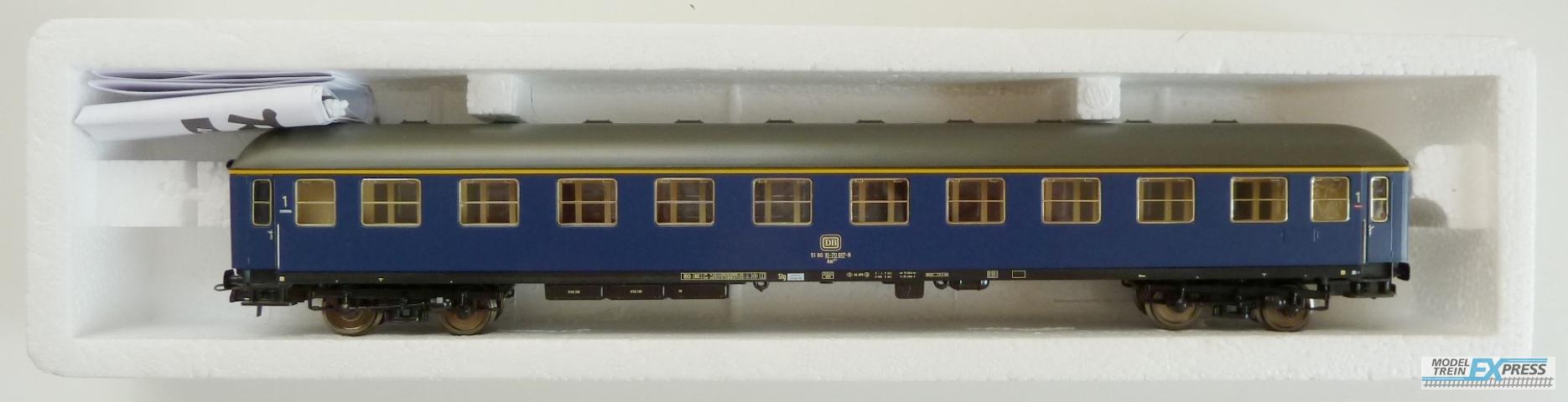 Roco gebruikt materiaal 44457 Reisezugwagen 1. Kl. bl.    1:100 z.g.a.n in doos