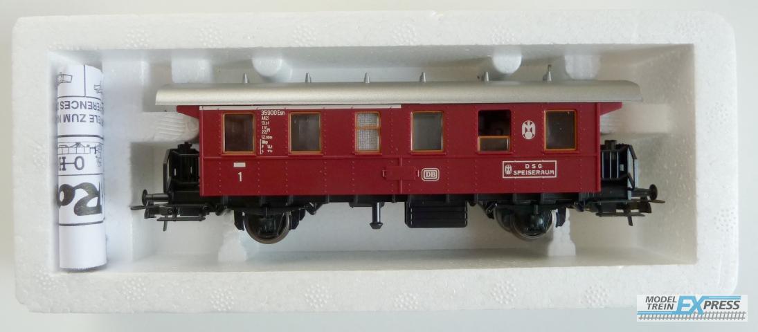 Roco gebruikt materiaal 44946 Personenwagen 1. Klasse ARi mit Barabteil der DB, Epoche III z.g.a.n in doos