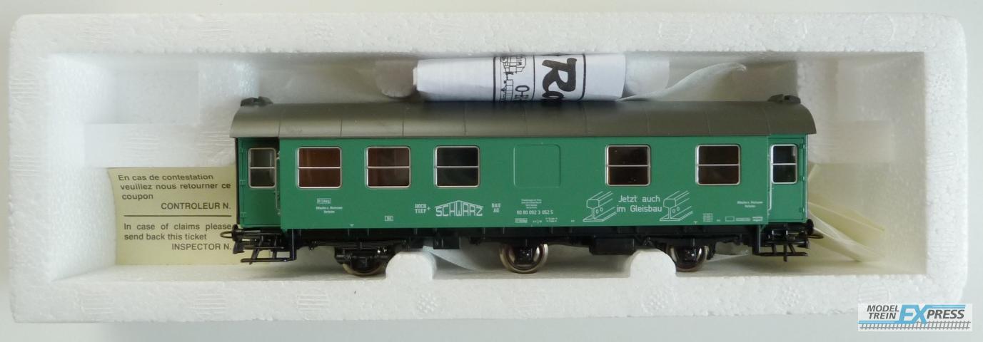 Roco gebruikt materiaal 45416 Schwartzbau railbouw wagen z.g.a.n in doos