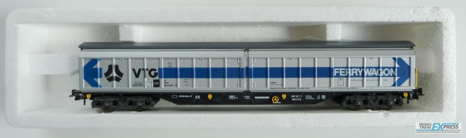 Roco gebruikt materiaal 46272 Schiebewandwagen VTG Ferry Wagon der DB Ep. IV in goede staat in doos