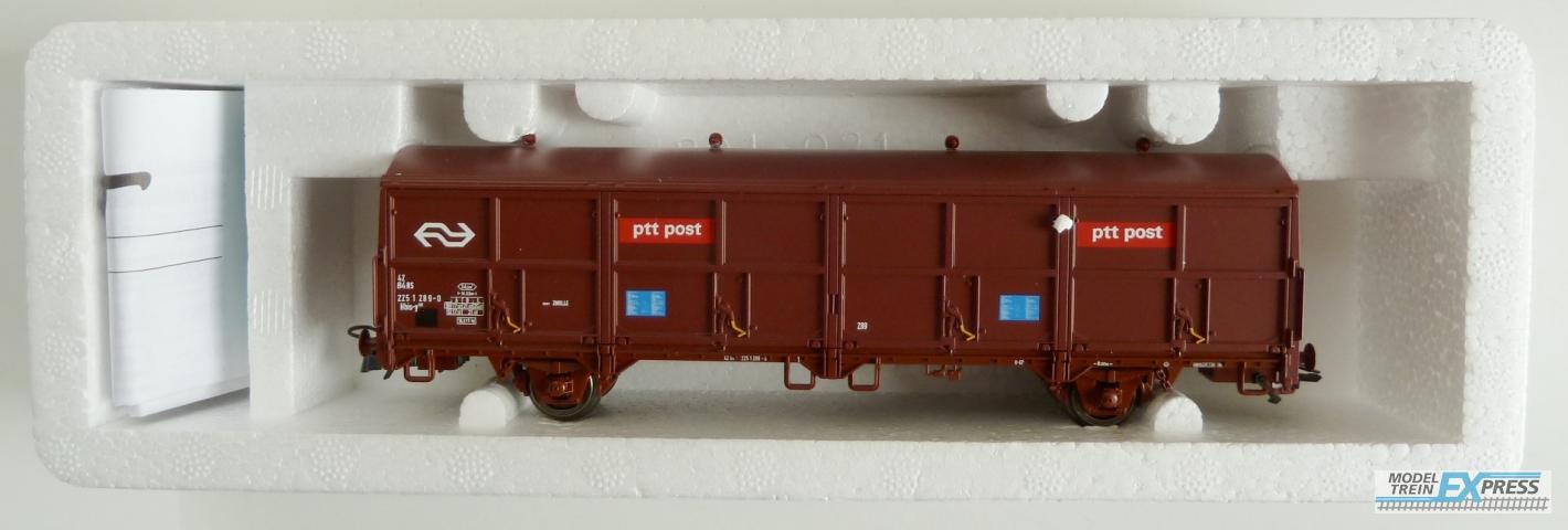 Roco gebruikt materiaal 46338 Roco NS PTT POST wagen ( bruin ) z.g.a.n in doos