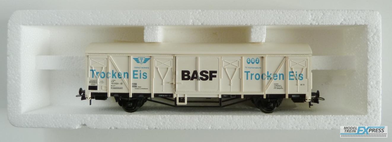 Roco gebruikt materiaal 46401 Güterwagen BASF Trockeneis, z.g.a.n in doos