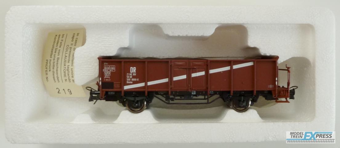 Roco gebruikt materiaal 46610 Open goederenwagen DR met remmersplatforum z.g.a.n in doos