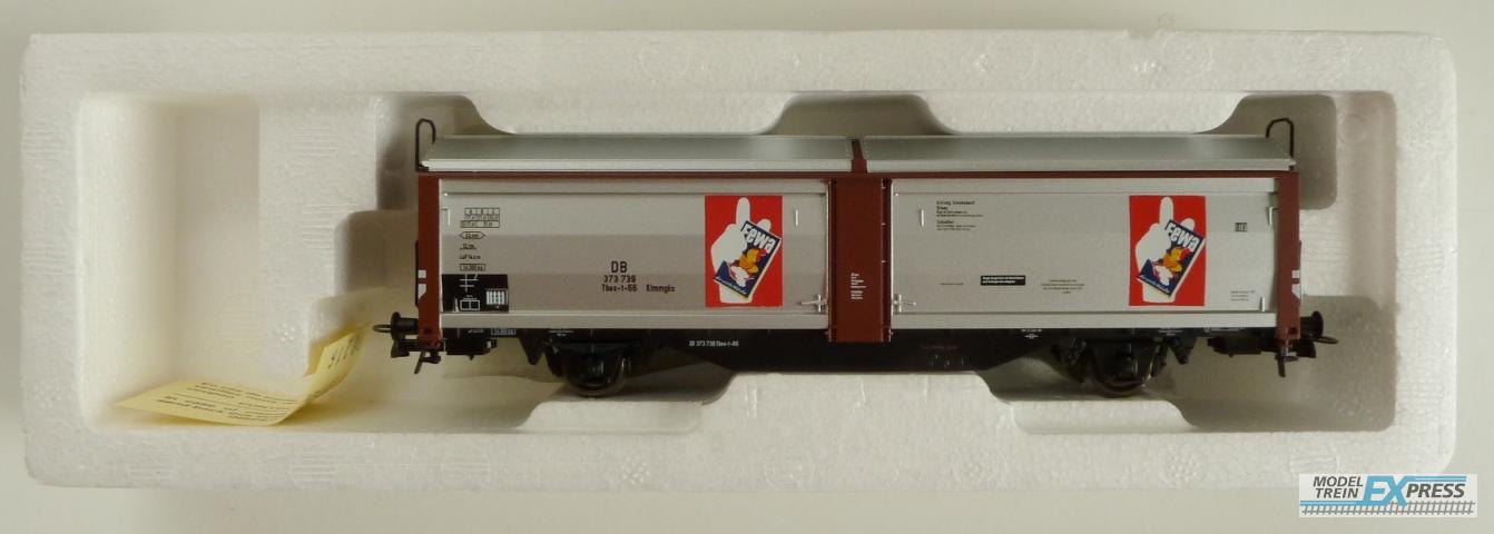 Roco gebruikt materiaal 46636 Schiebewandwagen Fewa DB z.g.a.n in doos