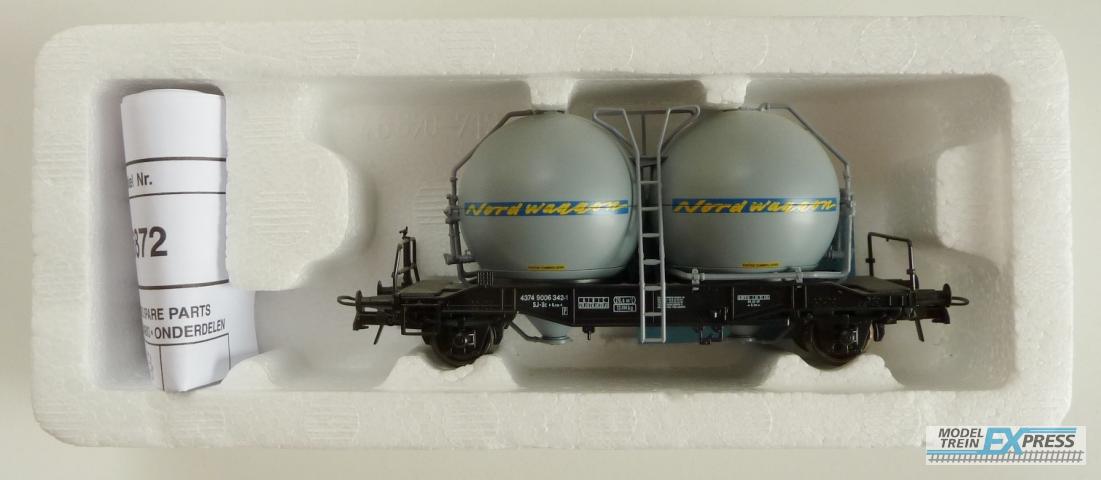 Roco gebruikt materiaal 46872 Kugelsilowagen der SJ Nordwaggon Ep.V z.g.a.n in doos