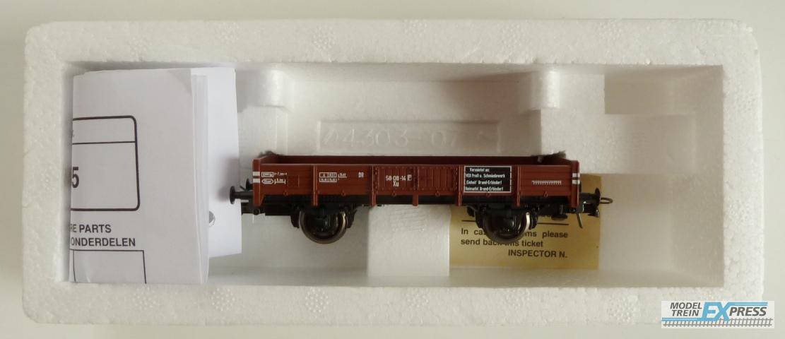 Roco gebruikt materiaal 46885 Niederbordwagen DR Ep. III z.g.a.n in doos