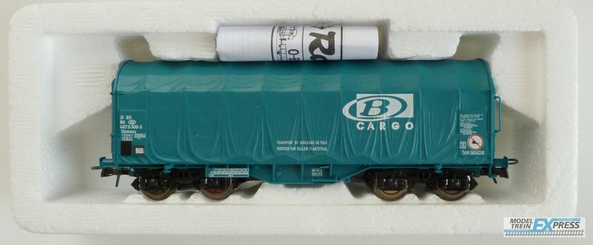 Roco gebruikt materiaal 46917 B-Cargo Coil Wagon of the Belguim NMBS z.g.a.n in doos