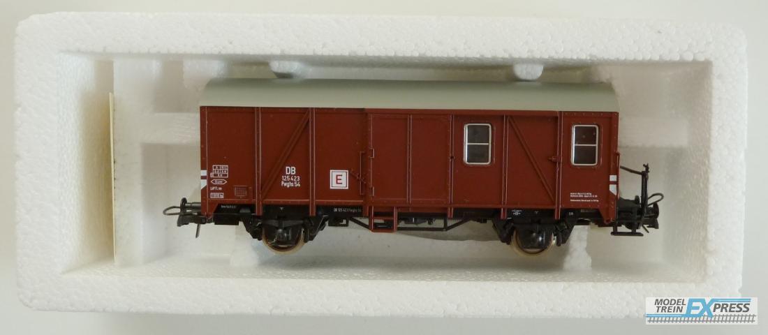 Roco gebruikt materiaal 46994 Güterzugbegleitwagen Pwghs DB bruin z.g.a.n in doos
