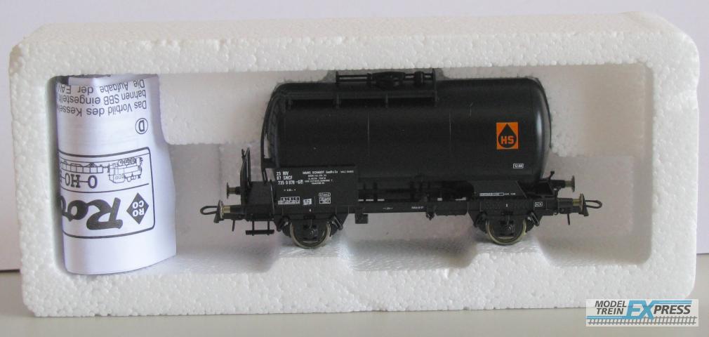 Roco gebruikt materiaal 47074R Roco SNCF 2-assige ketelwagen "HS", tp. IV